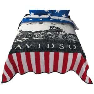  Harley Davidson® Pride Bed Blanket