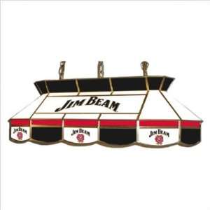 Jim Beam Stained Glass Pool Table Light