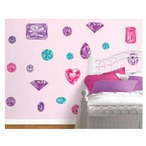  Girls Best Friend in Pink and Purple Peel and Stick Wall 