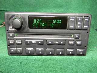 Ford RDS CD Radio Explorer Crown Victoria F150 Ranger 4 hole mount 16 