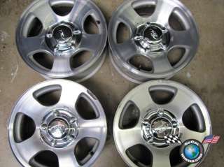 00 04 Ford F150 99 Expedition Factory 16 Polished Wheels OEM Rims 