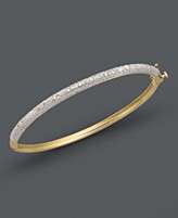Victoria Townsend Diamond Bracelet, 18k Gold Over Sterling Silver 