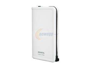     ADATA CH94 500GB USB 2.0 White External Hard Drive ACH94 500GU CWH