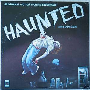 LOR CRANE, BILLY VERA   HAUNTED   1977 Soundtrack LP  