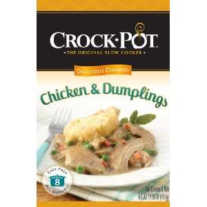Crock Pot Delicious Dinners Chicken and Dumplings, 14.50 Ounce  