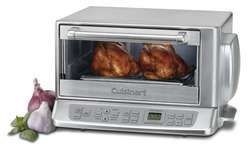   Chrome Convection Toaster Oven Broiler Touchpad Controls  