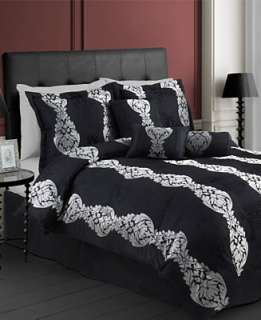 Abbey 7 Piece Jacquard Comforter Sets   Bed in a Bag   Bed & Bath 