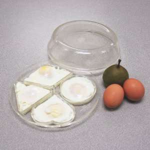   SHAPES   MICROWAVEABLE 4 EGG POACHER WITH VENTED LID
