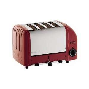  Dualit Vario 4 Slice Toaster Red 40353 Health & Personal 