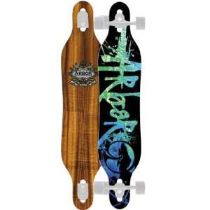  Arbor Axis Koa Skateboard Deck   40 L x 8.8 W x 30 WB 