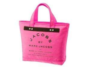      Marc By Marc Jacobs Canvas Jacobs Book Shopper Tote Hot Pink