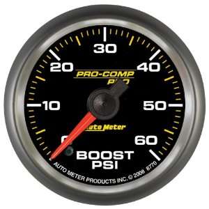  Auto Meter 8670 Pro Comp Pro 2 5/8 0 60 PSI Boost 