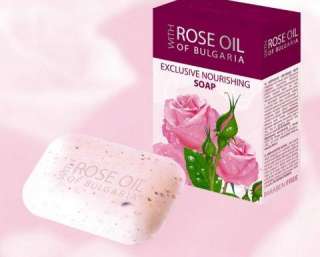 BULGARIAN ROSE Nourishing Soap Natural 100gr/3.38oz  