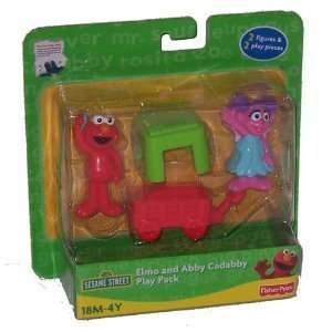  Sesame Street Elmo & Abby Cadabby Play Pack Toys & Games