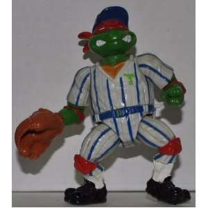 Vintage Grand Slammin Raph with Baseball Glove (1991) Action Figure 