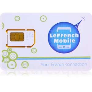  LeFrenchMobile French prepaid SIM card Cell Phones & Accessories