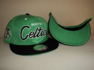 Boston Celtics Snapback Hat Cap NBA  