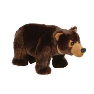    Adventure Planet Plush   GRIZZLY BEAR ( 8 inch ) Toys & Games