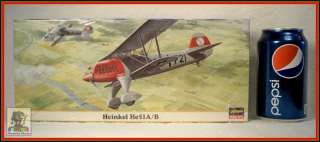 Hasegawa Heinkel He 51A B Airplane Model Kit   New  
