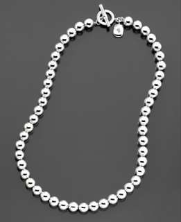 Lauren Ralph Lauren 16 Silvertone Metal Bead Necklace Collection