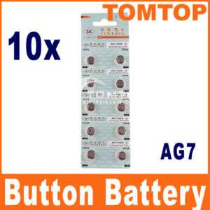 10 x AG7 LR927 SR927SW LR57 Alkaline Button Battery  