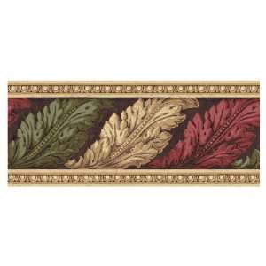  allen + roth Architectural Leaves Wallpaper Border 