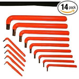   Cementex HWS 14L Long Arm Allen Wrench Set, 14 Piece