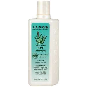   Everyday Hair Care   Aloe Vera Gel Shampoo, 84% Certified, 16 Ounces