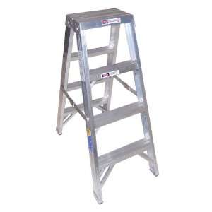  Werner 4 Type IAA Aluminum Step Ladder (375 lb. Capacity 