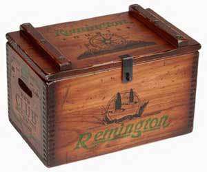 Vintage Remington Ammo Box 16X10X10  