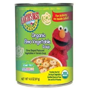   Organic Elmo Vegetable Soup   14.5 oz   12 ct (Quantity of 1) Health
