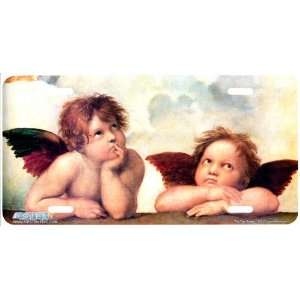  547 The Two Angels Angels License Plate Car Auto Novelty 