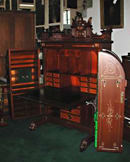 5097 Antique Extra Grade Wooton Rockefeller Style Desk  