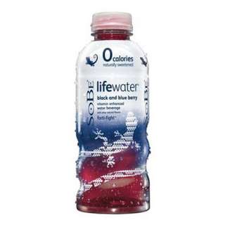 SoBe Lifewater Forti Fight Black and Blue Berry, 20 oz product details 