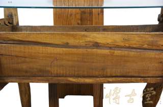 Chinese Antique Rustic Dining Table w/4 Chairs 21P66  