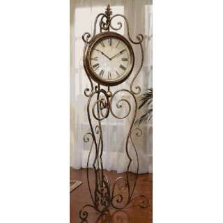  CBK 36900 Clock Oversized Floor Scroll Design