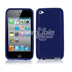  Blue Premium TPU Rubber Skin Case for Apple iTouch 4 4th Generation 