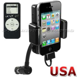  an image to enlarge fm transmitter car charger remote for apple ipod 