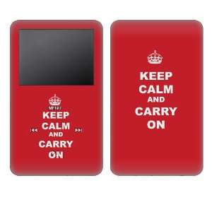  Apple iPod 5th Gen Video Skin Decal Sticker   Keep Calm 