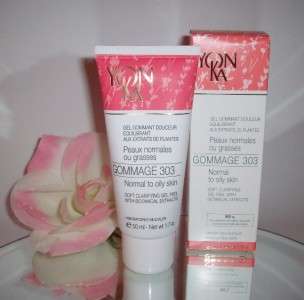 Yonka Gommage 303 Soft Clarifying Gel Peel Normal to Oily Skin  