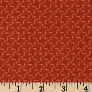 44 Wide 3s Company September Tonal Trellis (8216 03) Burnt Orange 