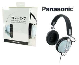 Panasonic) Stereo Headphones (RP HTX7) (Blue)