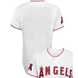   Authentic MLB Jerseys BLANK WHITE Cool Base Jersey Size L Sports