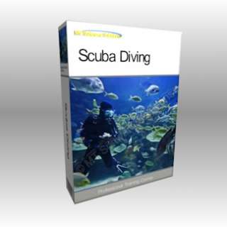 SCUBA DIVING LESSON DIVERS TRAINING MANUAL ON CD  