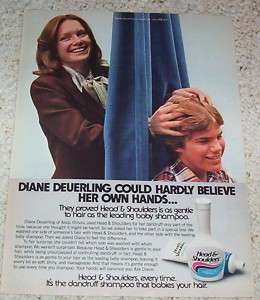 1979 Head Shoulders shampoo DIANE DEUERLING Alsip IL ad  