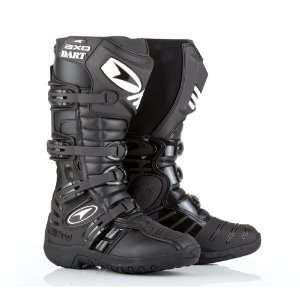  AXO Dart Motorcycle Boots (Size 7, Black) Automotive