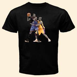 Durant Kobe shirt Thunder Lakers t shirt  