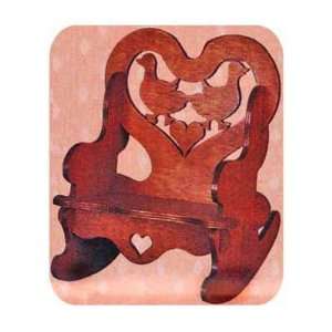  Heart Doll Rocking Chair Plan (Woodworking Project Paper 