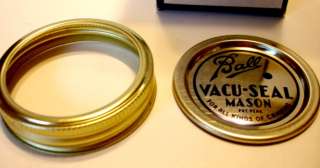 Ball Vacu Seals Box 12 Jar Lids & Rings FULL  