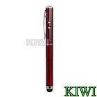 Red 3 in 1 Capacitive Stylus Pen/Red Laser Pointer/LED Light For 